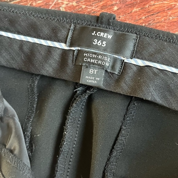 J. Crew high rise Cameron pant 8T - Picture 3 of 6